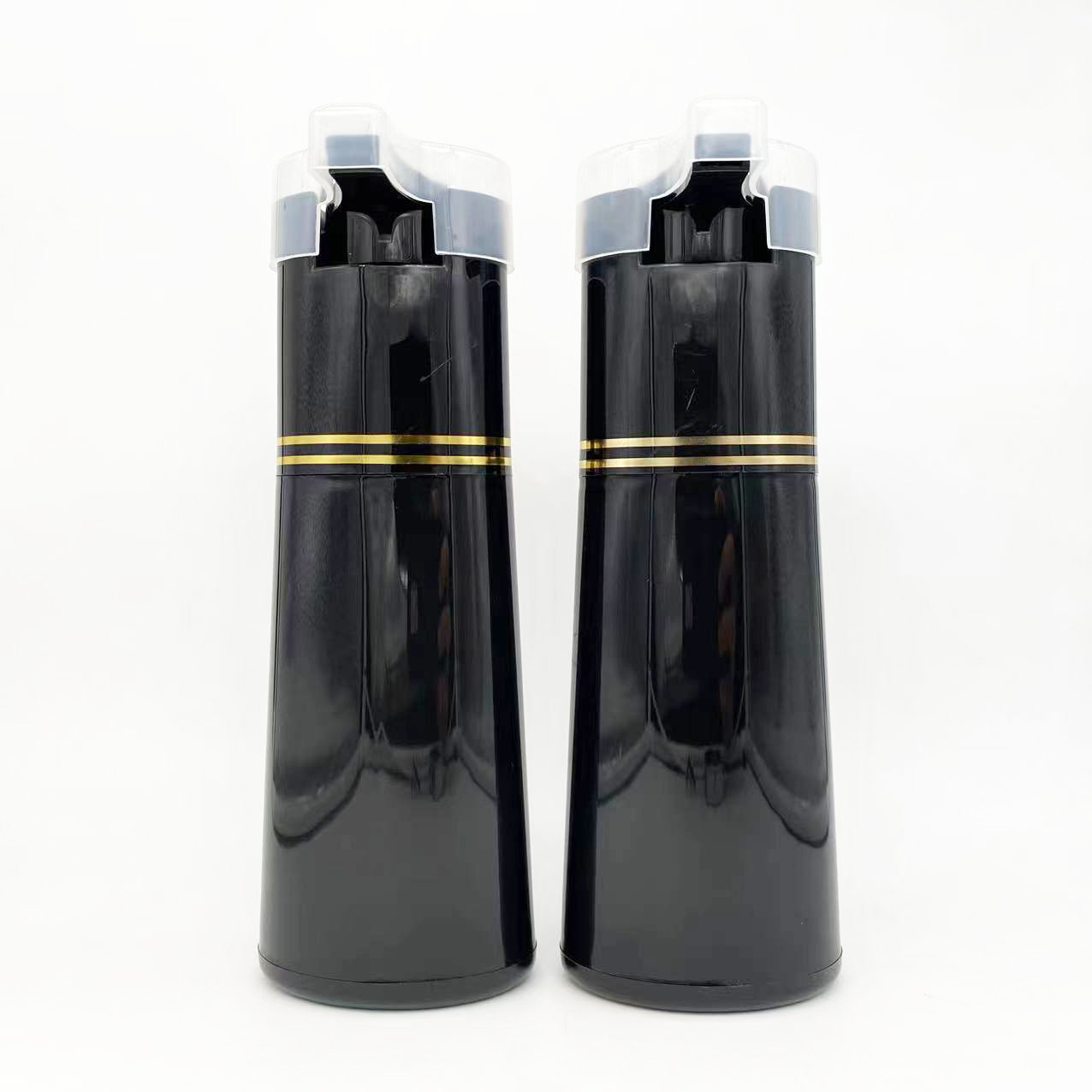 200ml 2 in 1 hair dye bottles with pump for shampoo